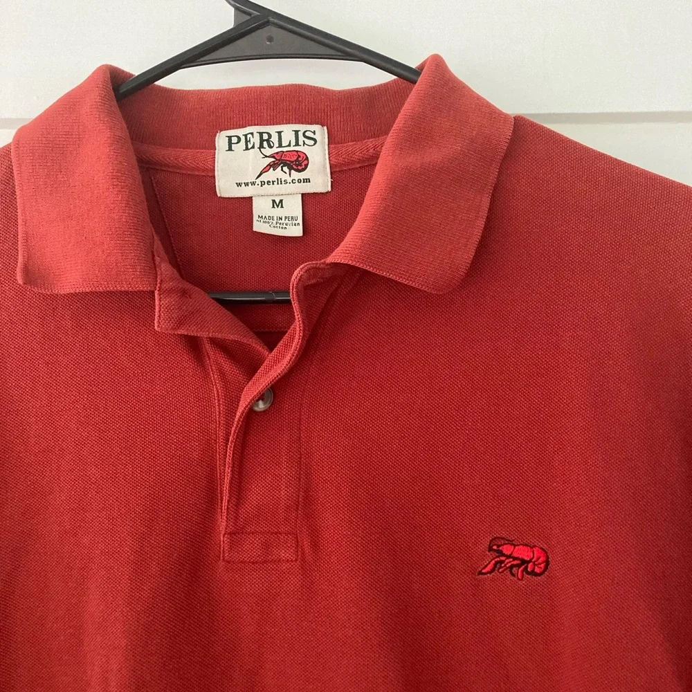 Perlis | Classic Two-Button Polo Size Medium - Picture 3 of 4